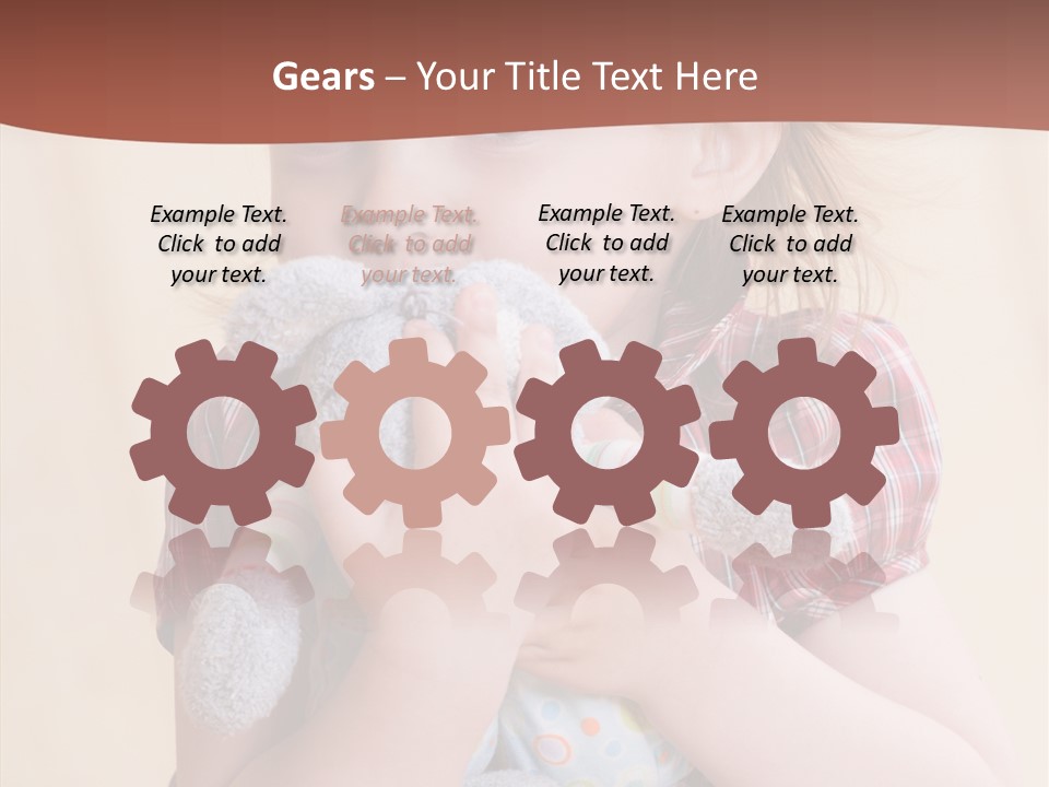 Girls Human Beauty PowerPoint Template