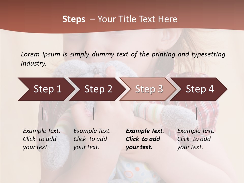 Girls Human Beauty PowerPoint Template