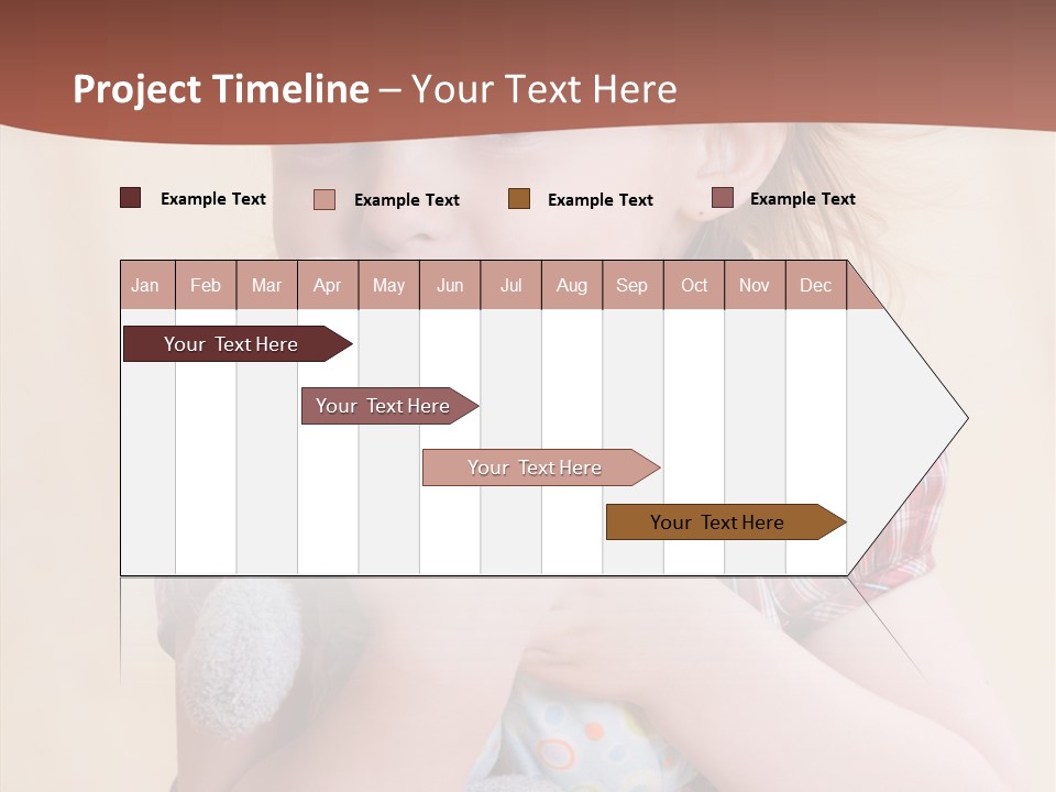 Girls Human Beauty PowerPoint Template