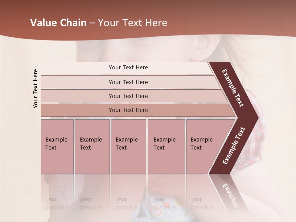 Girls Human Beauty PowerPoint Template