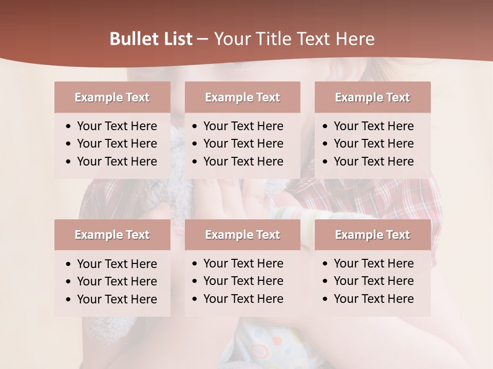 Girls Human Beauty PowerPoint Template