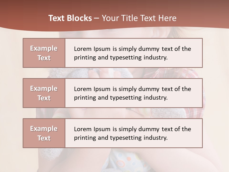 Girls Human Beauty PowerPoint Template