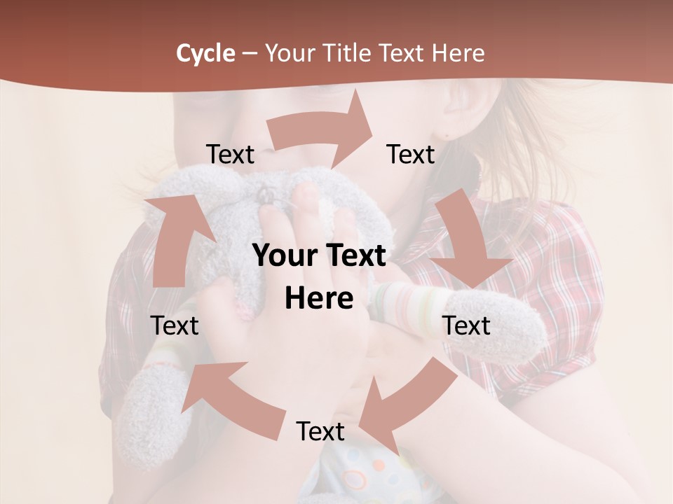 Girls Human Beauty PowerPoint Template