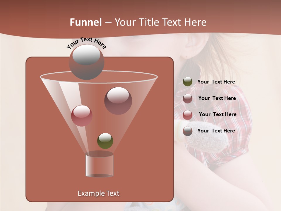 Girls Human Beauty PowerPoint Template