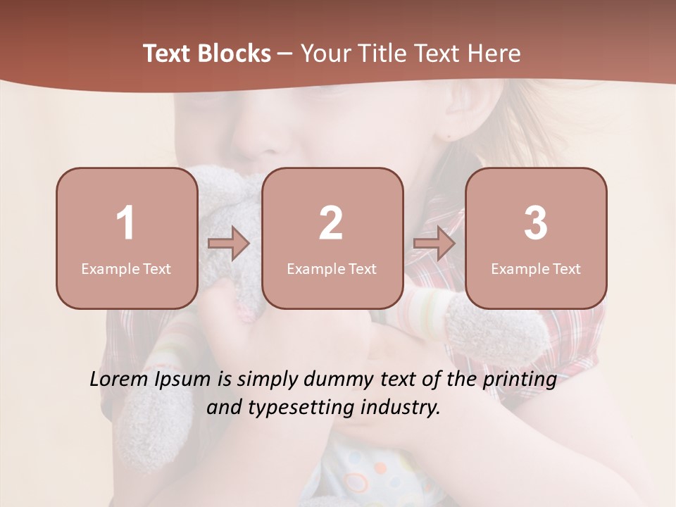 Girls Human Beauty PowerPoint Template