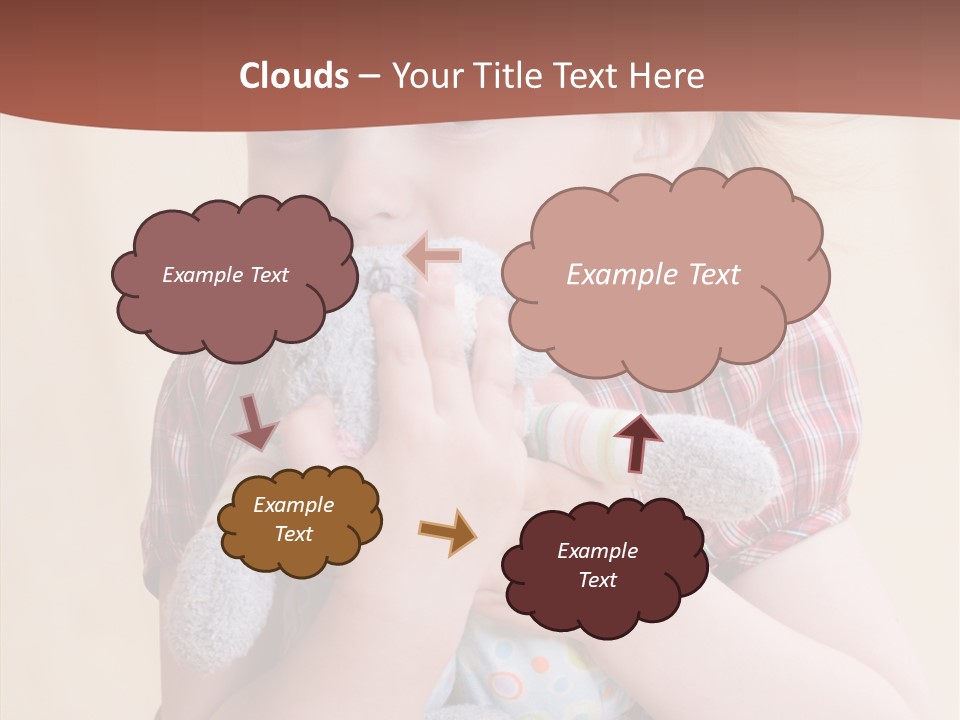 Girls Human Beauty PowerPoint Template