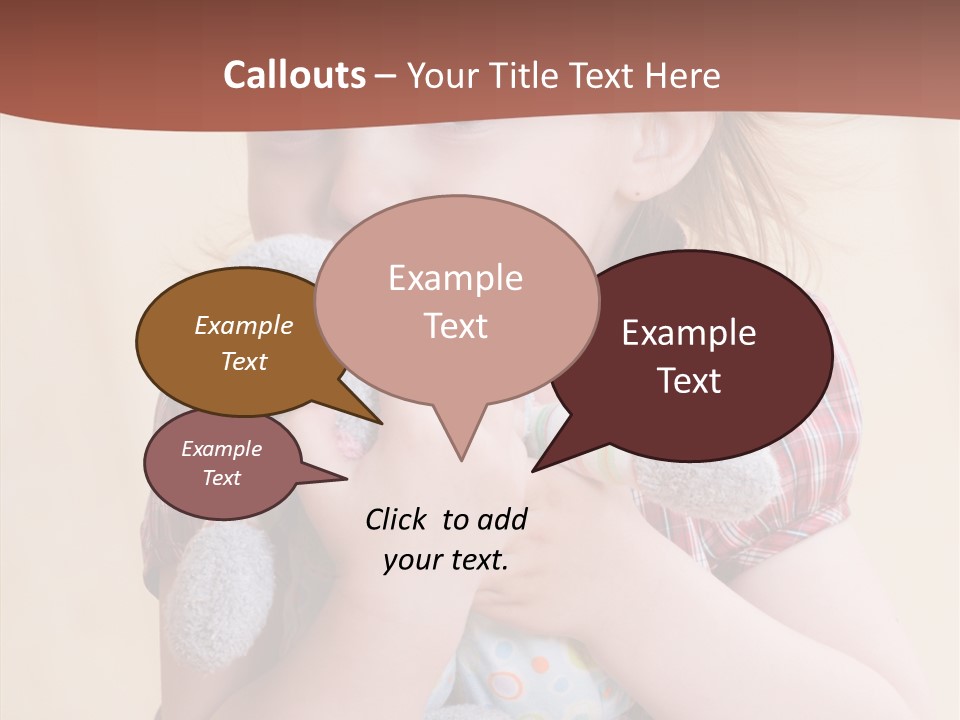 Girls Human Beauty PowerPoint Template