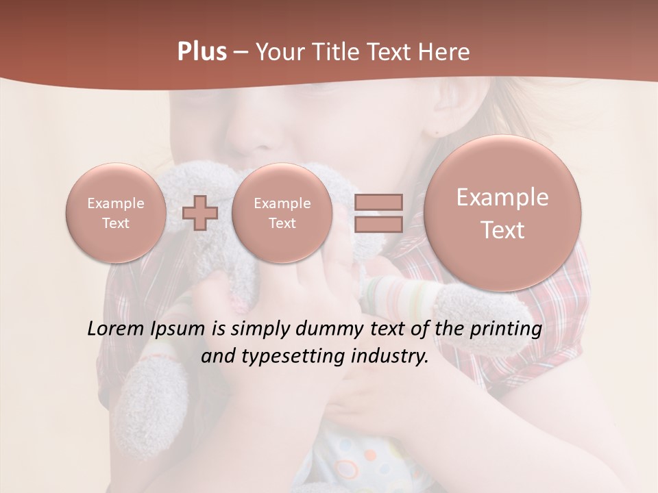 Girls Human Beauty PowerPoint Template