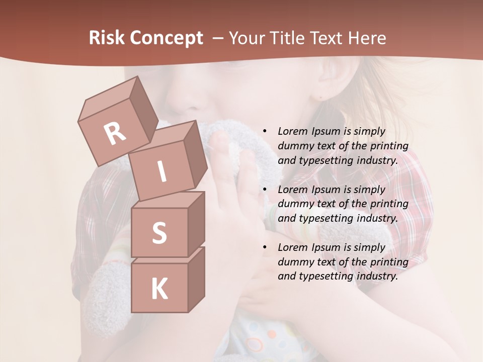 Girls Human Beauty PowerPoint Template