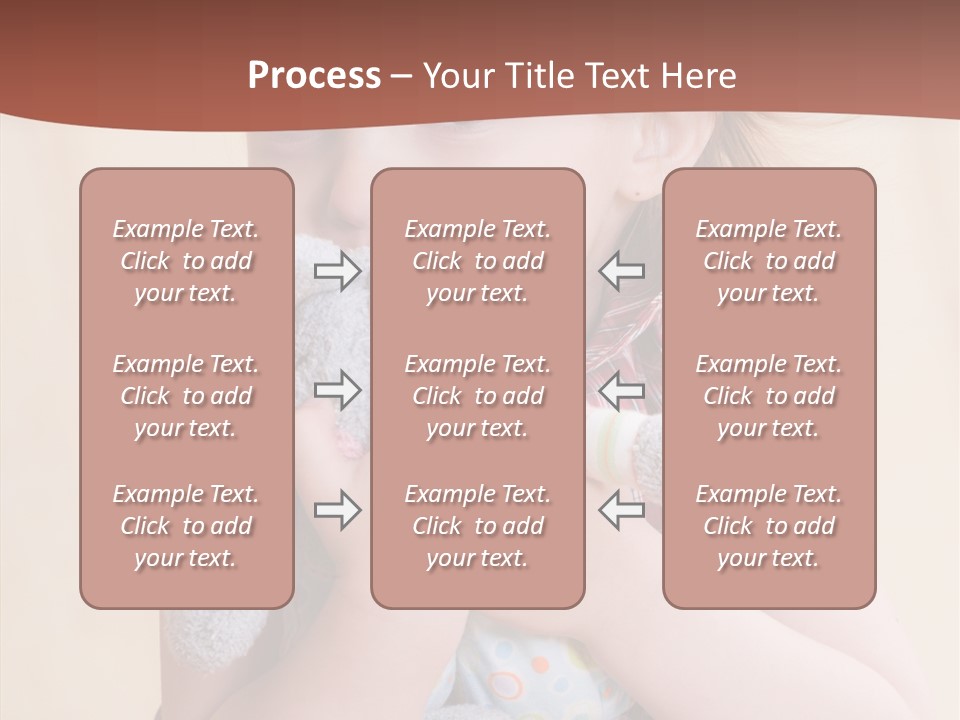Girls Human Beauty PowerPoint Template
