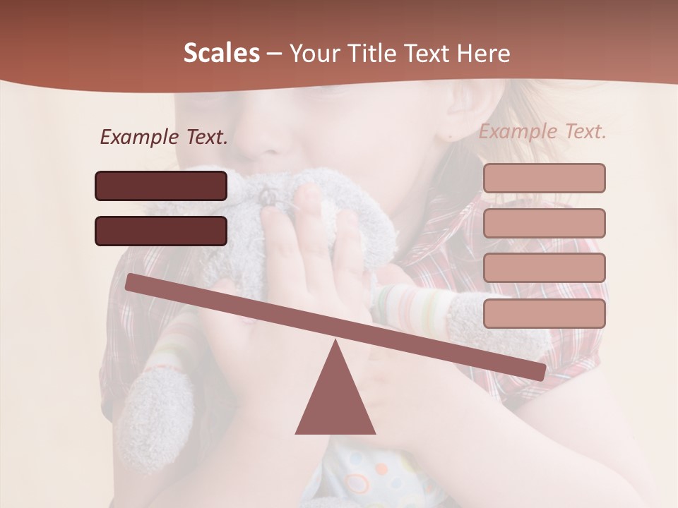 Girls Human Beauty PowerPoint Template