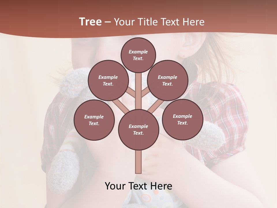 Girls Human Beauty PowerPoint Template