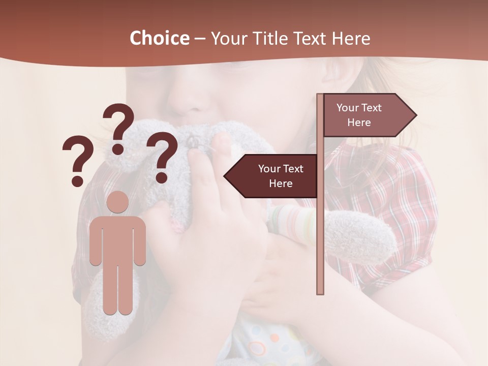 Girls Human Beauty PowerPoint Template