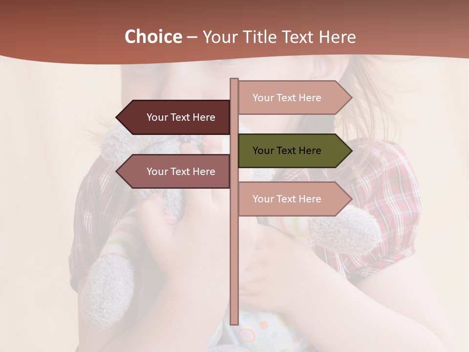 Girls Human Beauty PowerPoint Template