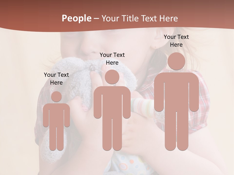 Girls Human Beauty PowerPoint Template