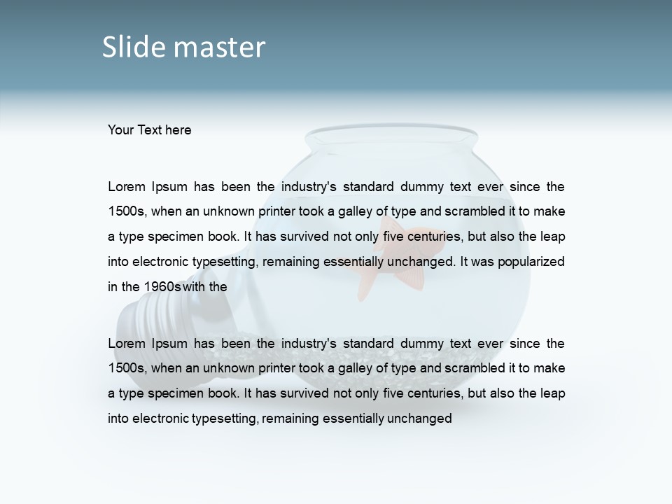 Technology Liquid Environmental PowerPoint Template