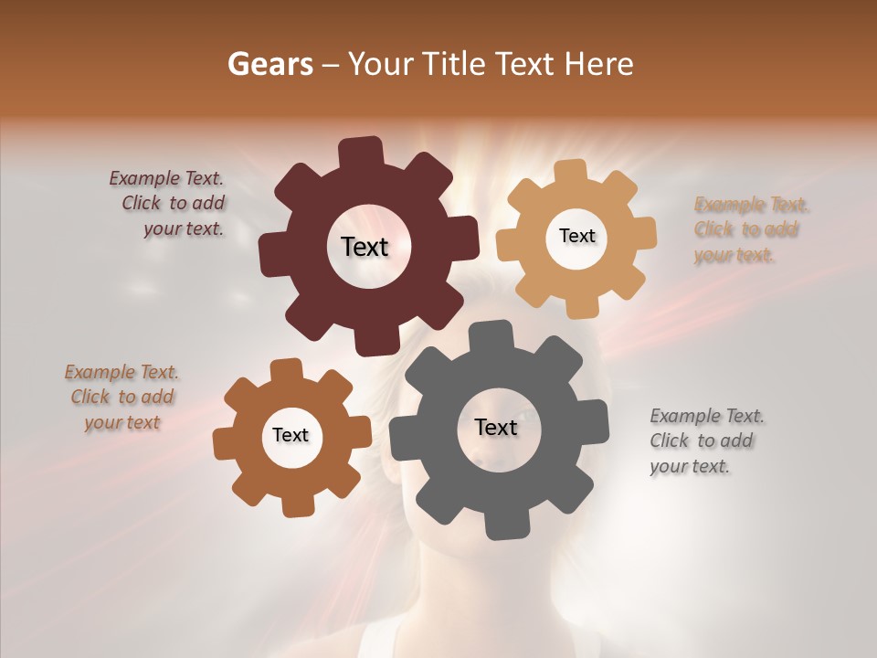 Street Background Transportation PowerPoint Template