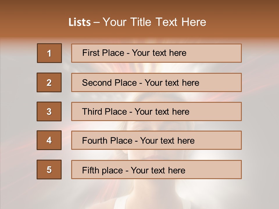 Street Background Transportation PowerPoint Template