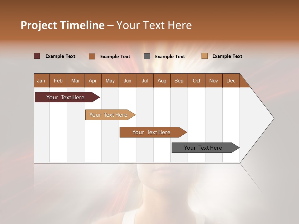 Street Background Transportation PowerPoint Template