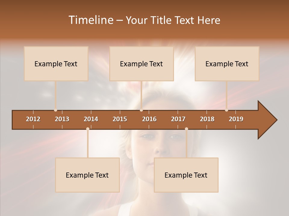 Street Background Transportation PowerPoint Template