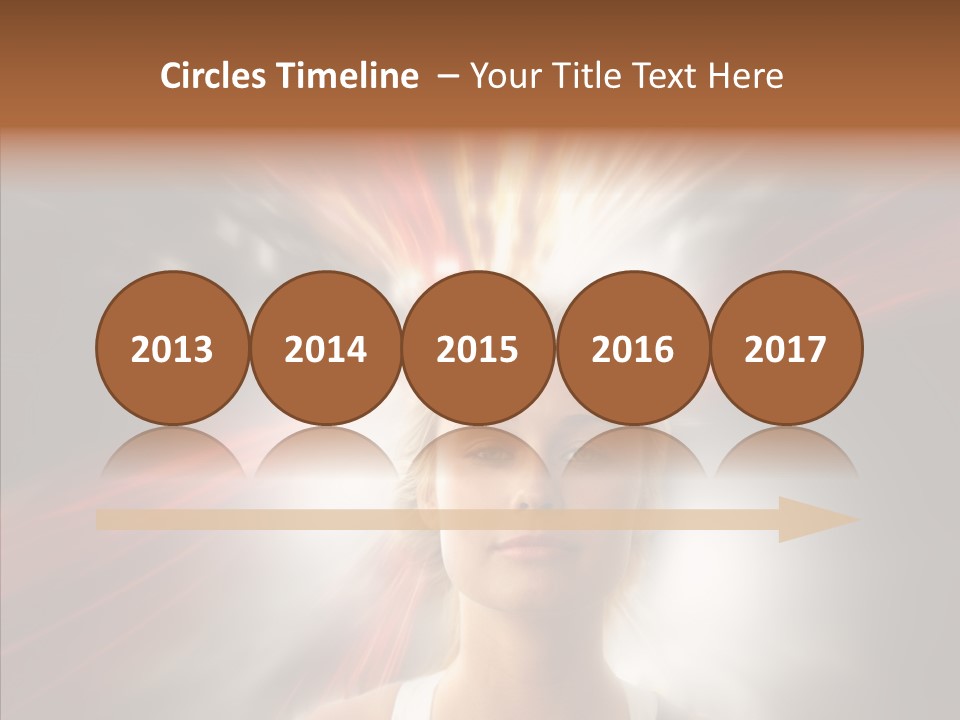 Street Background Transportation PowerPoint Template