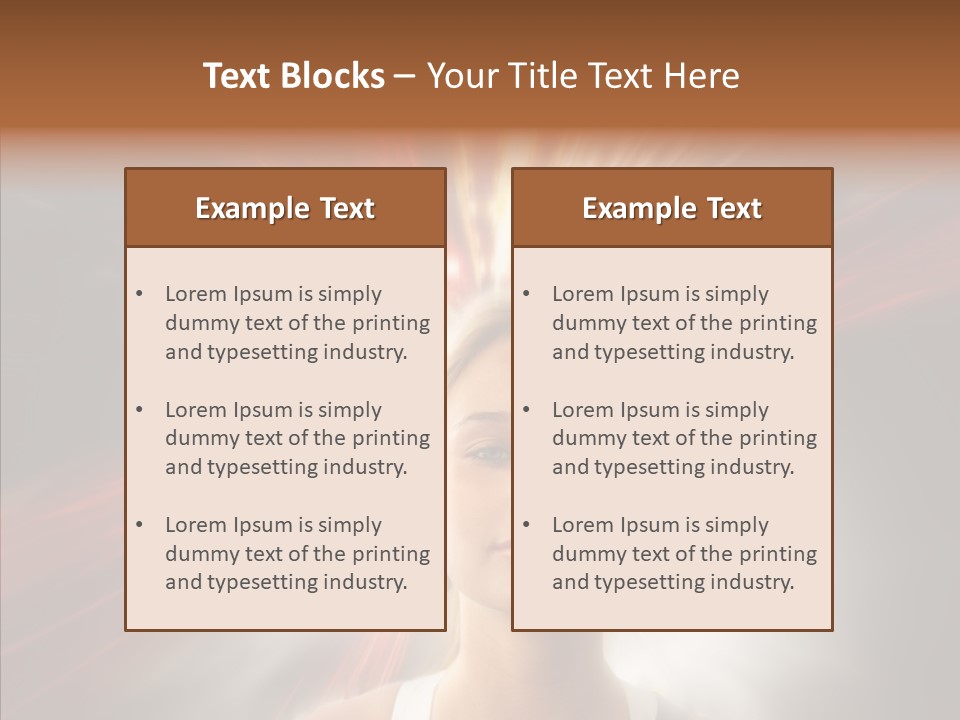 Street Background Transportation PowerPoint Template