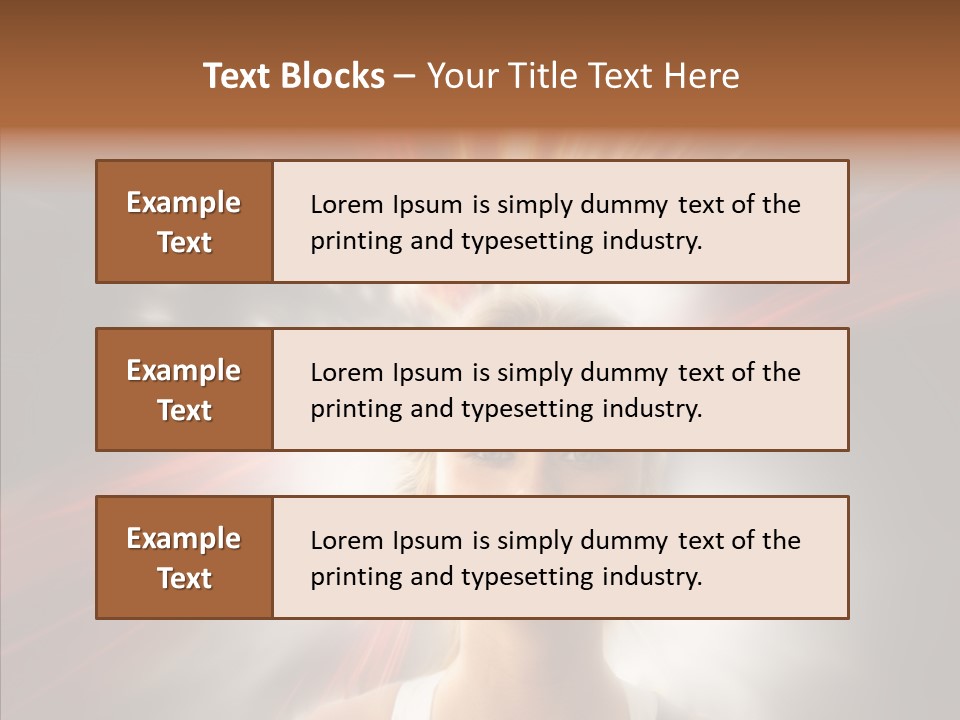 Street Background Transportation PowerPoint Template