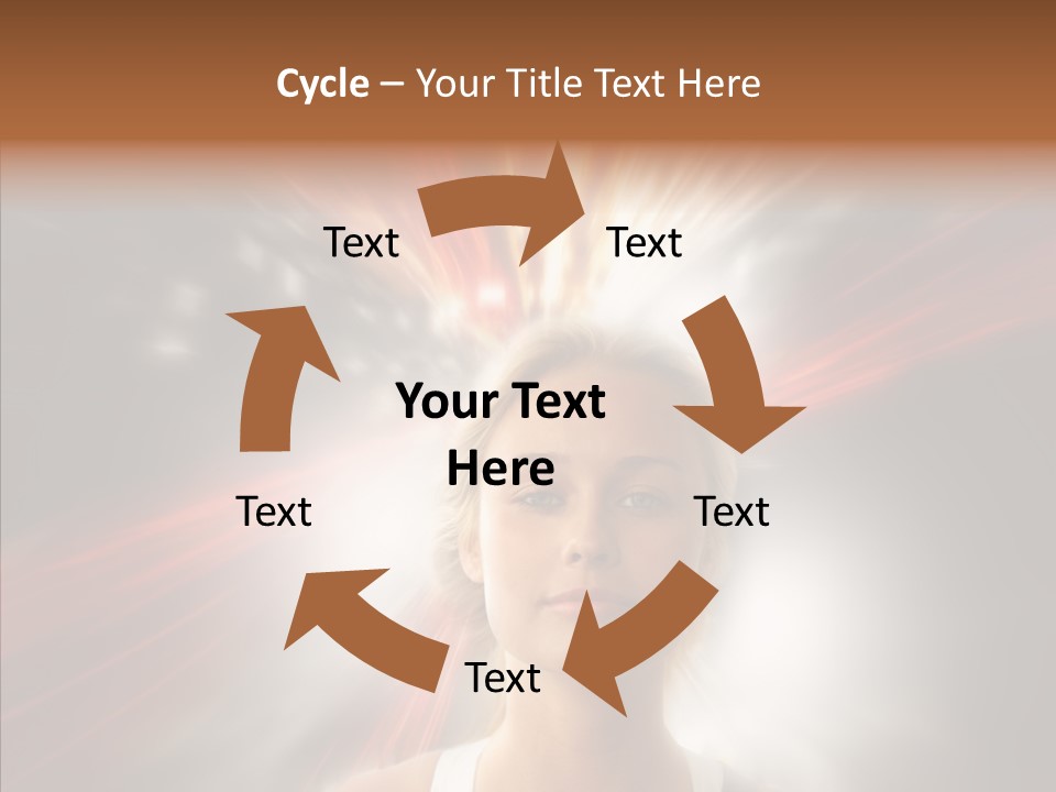 Street Background Transportation PowerPoint Template