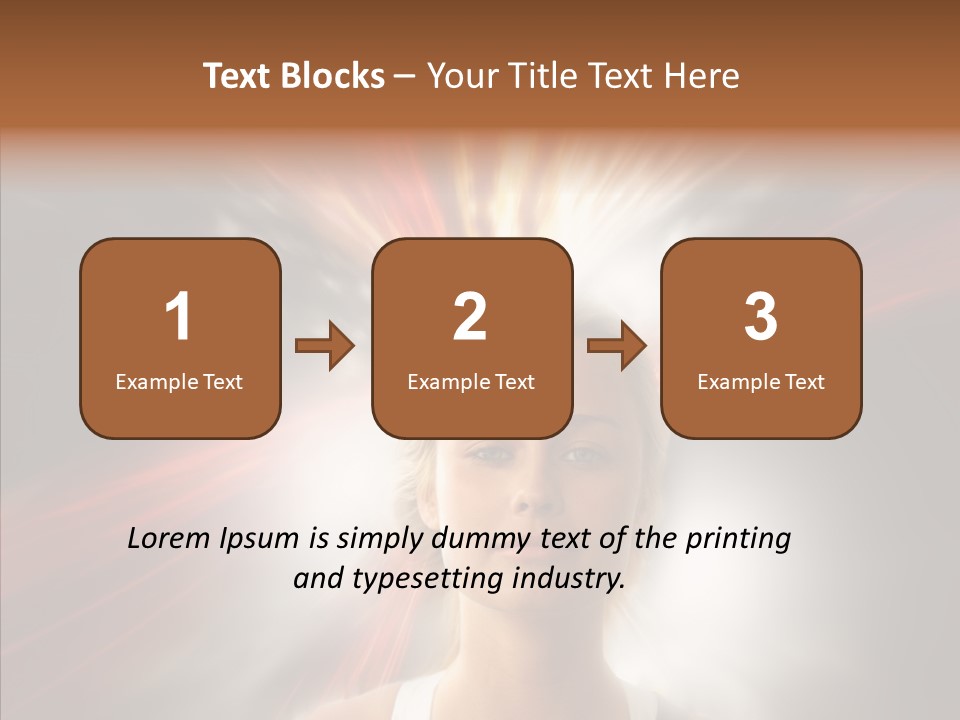 Street Background Transportation PowerPoint Template