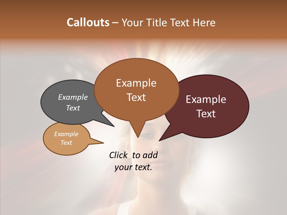 Street Background Transportation PowerPoint Template