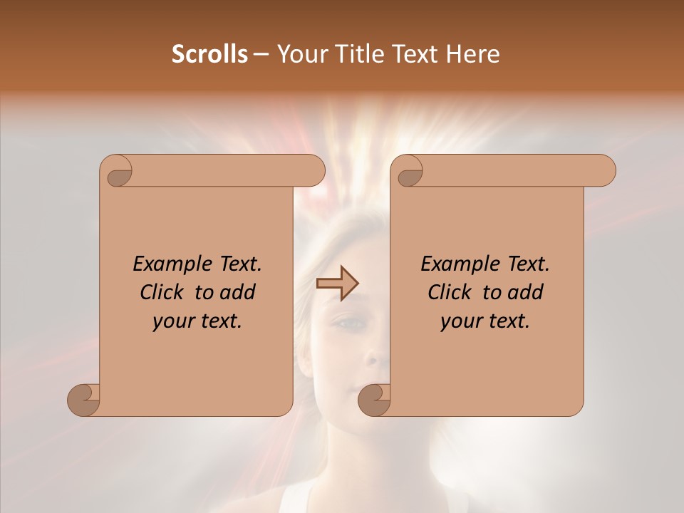 Street Background Transportation PowerPoint Template