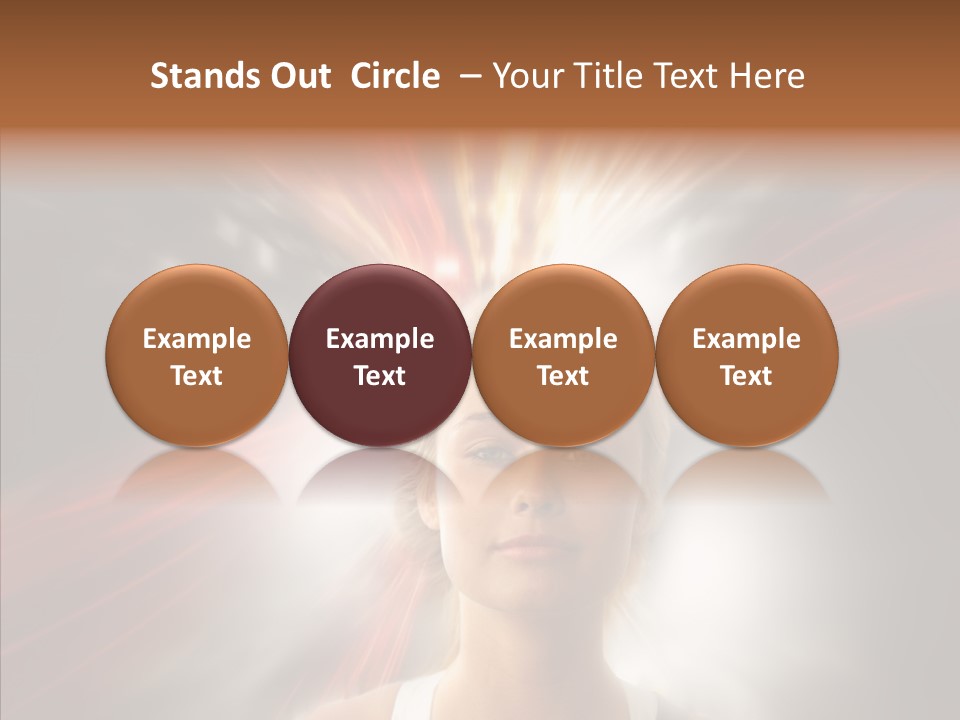 Street Background Transportation PowerPoint Template