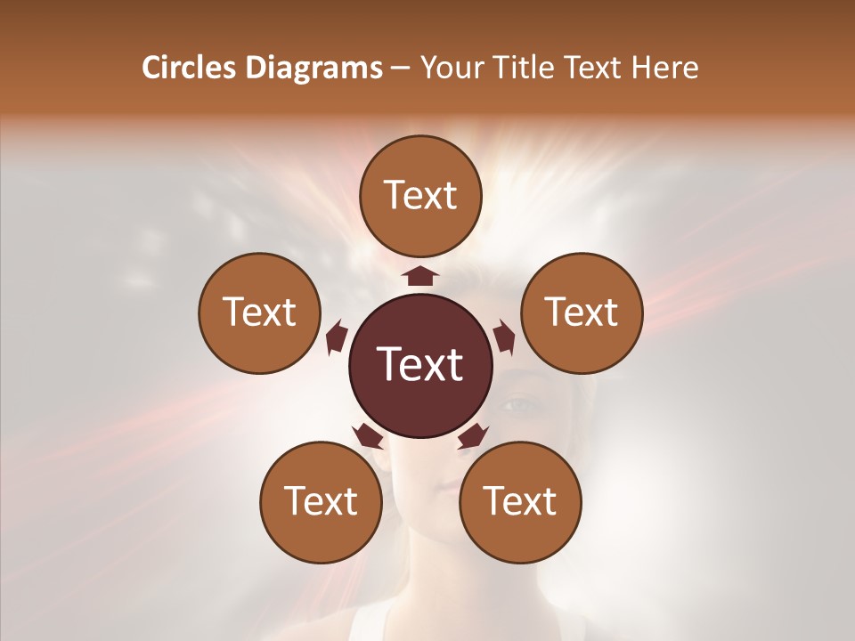 Street Background Transportation PowerPoint Template