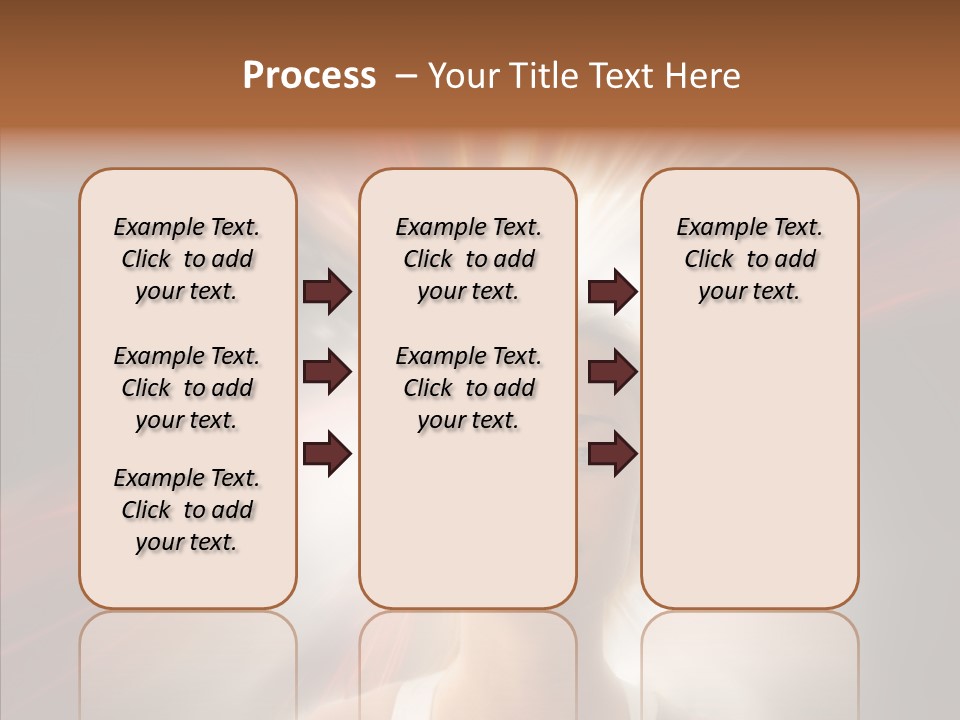 Street Background Transportation PowerPoint Template