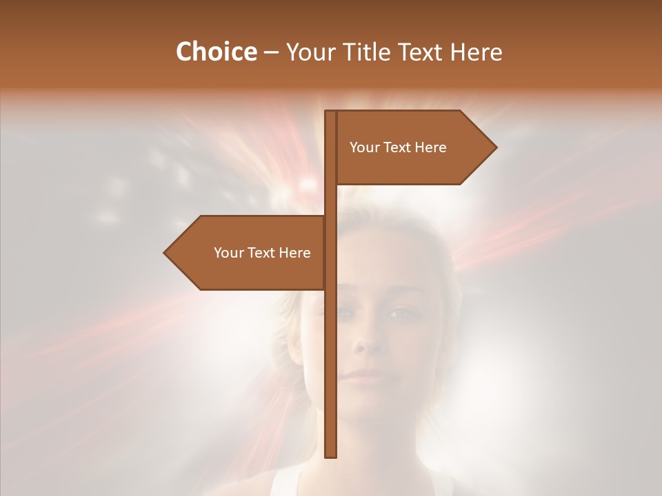 Street Background Transportation PowerPoint Template