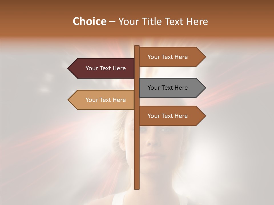 Street Background Transportation PowerPoint Template