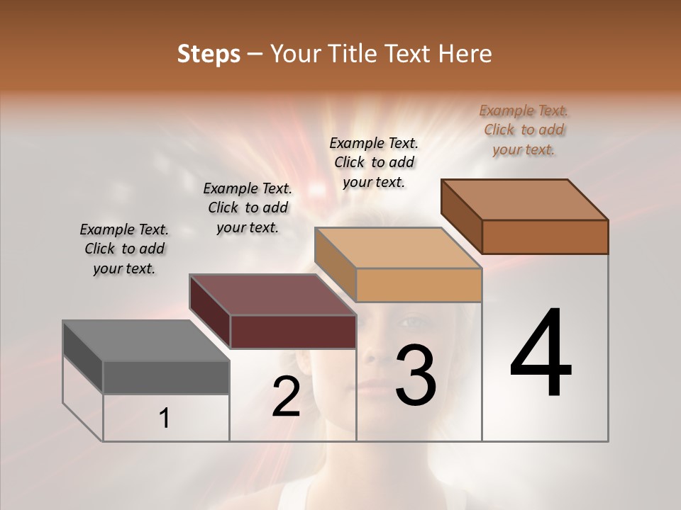 Street Background Transportation PowerPoint Template