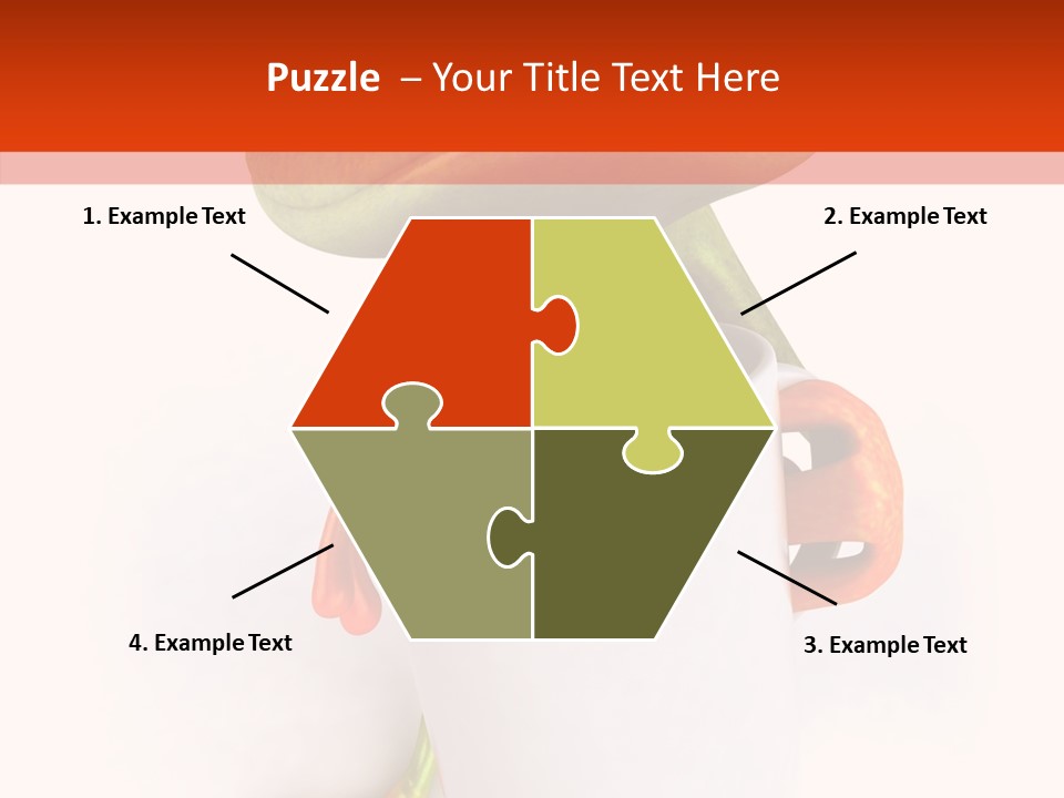 Coffee Green Ecosystem PowerPoint Template