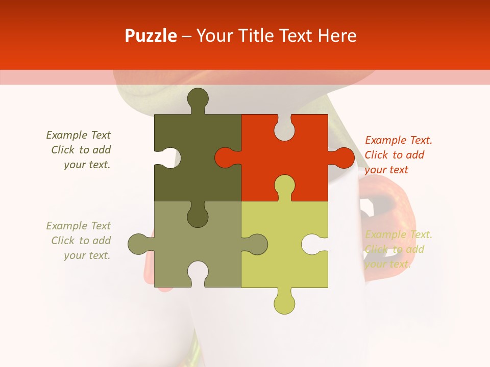 Coffee Green Ecosystem PowerPoint Template