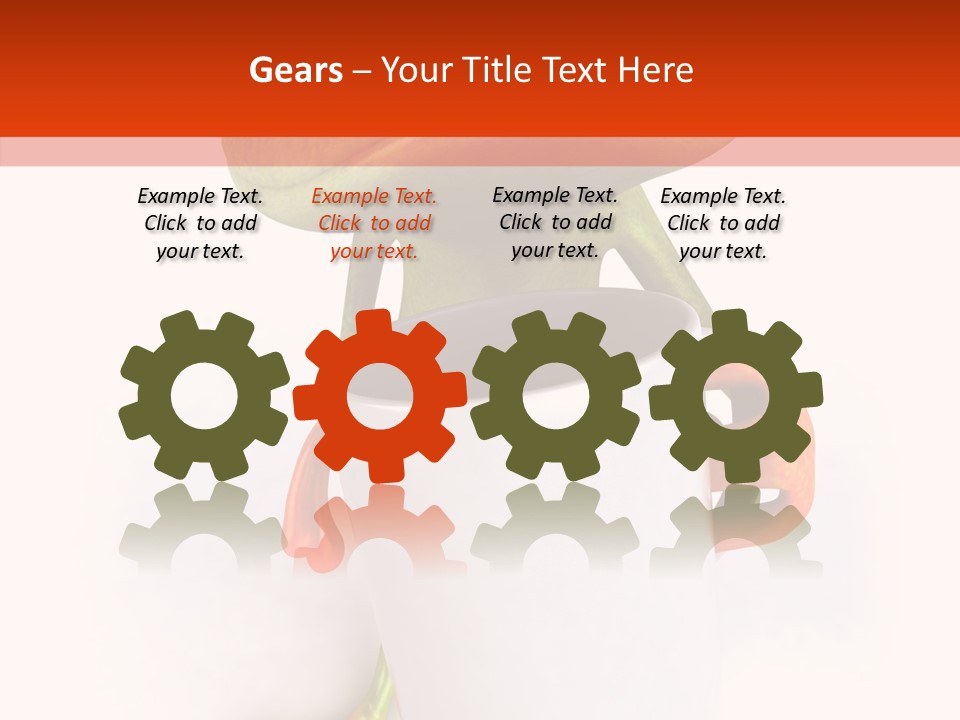 Coffee Green Ecosystem PowerPoint Template