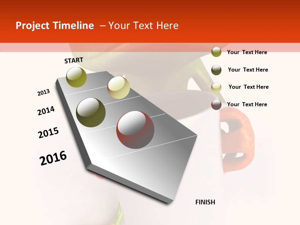 Coffee Green Ecosystem PowerPoint Template
