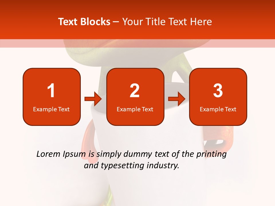 Coffee Green Ecosystem PowerPoint Template