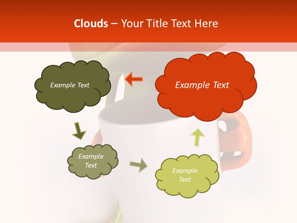 Coffee Green Ecosystem PowerPoint Template