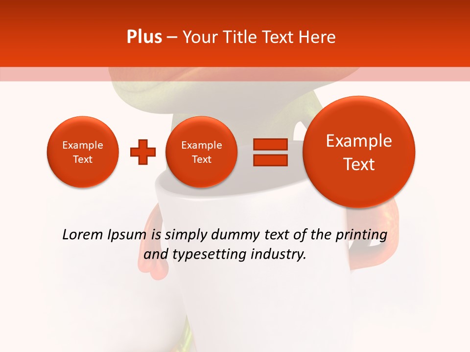 Coffee Green Ecosystem PowerPoint Template
