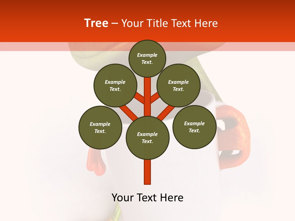 Coffee Green Ecosystem PowerPoint Template