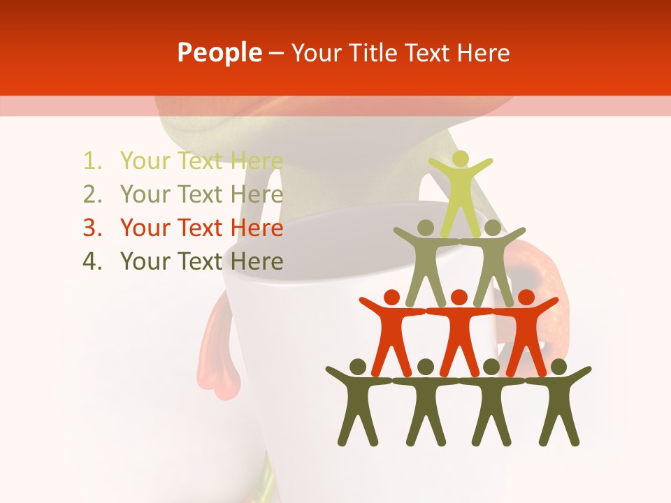 Coffee Green Ecosystem PowerPoint Template