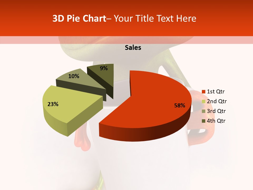 Coffee Green Ecosystem PowerPoint Template