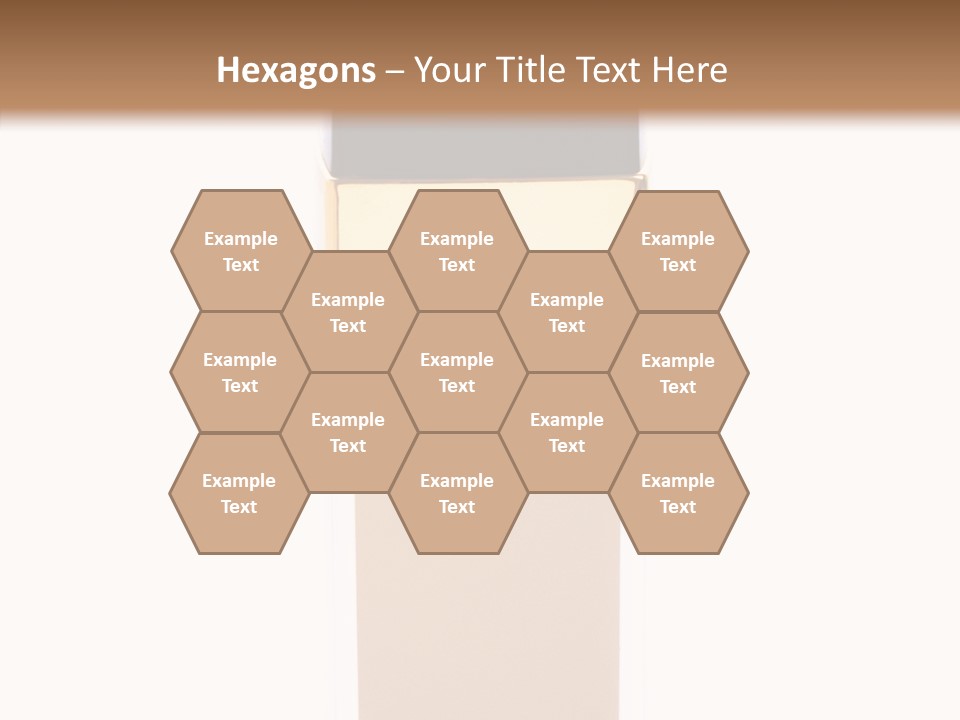 Makeup Products Beige PowerPoint Template