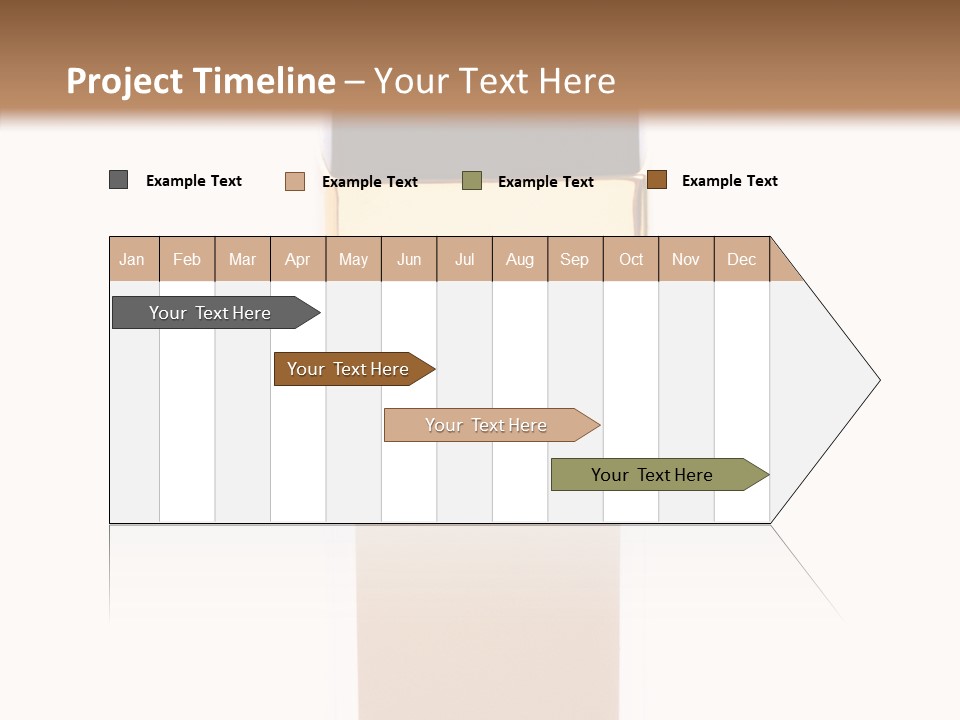 Makeup Products Beige PowerPoint Template