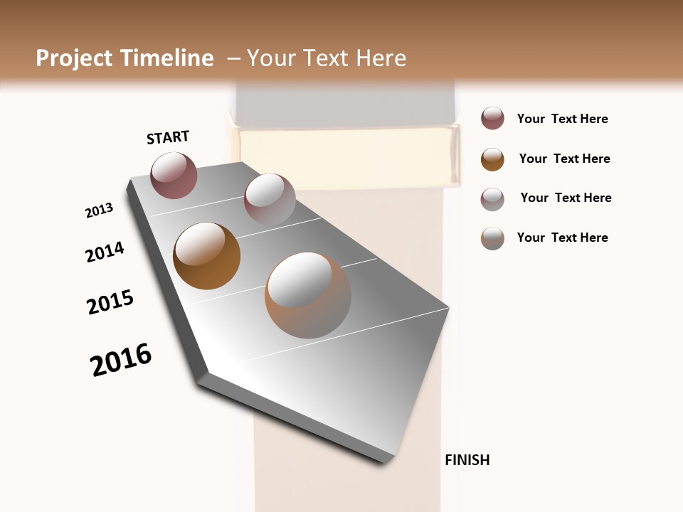Makeup Products Beige PowerPoint Template